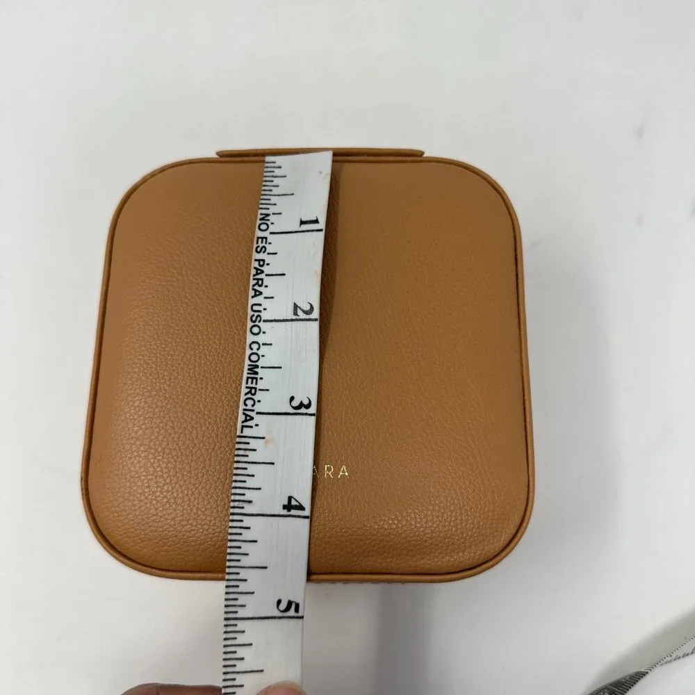 SAMARA Vegan Leather Travel Jewelry Box
